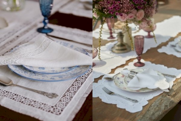 Using white table linens when hosting?