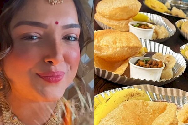 Bhojpuri actress Aamrapali Dubey misses her 'kanya pujan' days on Maha Ashtami