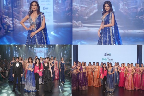 Chitrangada Singh Walks for Designer Archana Kochhar at Grand Finale of Delhi Times Fashion Week