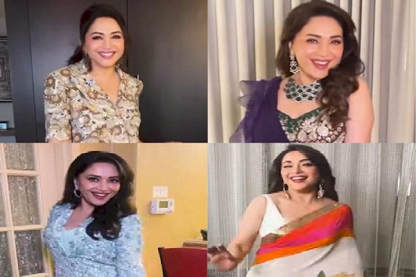 Madhuri Dixit mesmerises fans with a series of stunning looks