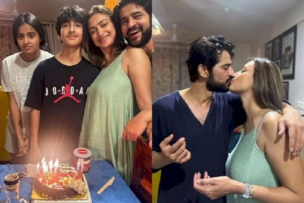 Hiten Tejwani makes Gauri Pradhan's birthday a celebration of their love story