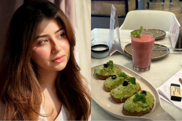 ‘Ye Hai Mohabbatein’ actress Aditi Bhatia enjoys a leisurely solo dining experience, savouring this delicacy