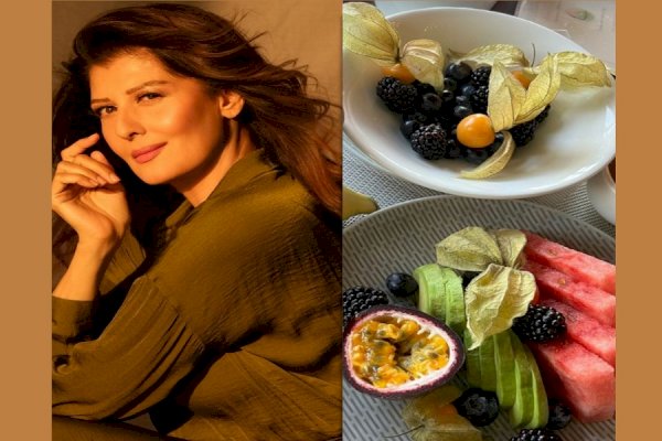 Sangeeta Bijlani gives a glimpse of her healthy nutritious dinner