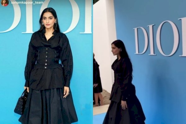 Sonam shares BTS of her getting ‘styled to perfection’ by ‘genius’ sister Rhea Kapoor