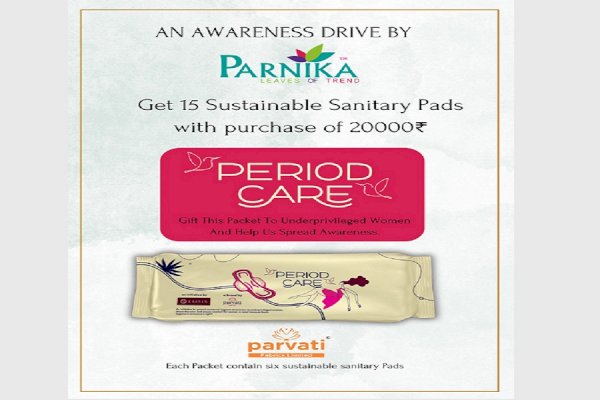 Parnika India Launches Menstrual Hygiene Awareness Drive to Empower Underprivileged Women