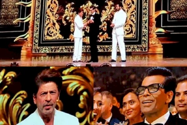 IIFA 2024: Karan Johar recreates ‘Kabhi Khushi Kabhie Gham’ moment with SRK