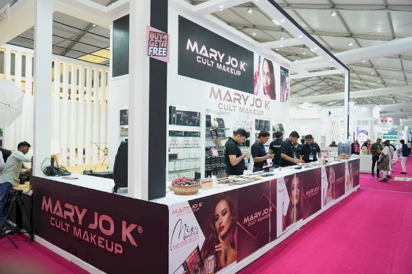 Mary Jo K Receives Overwhelming Response at the 10th Aakar Beauty Salon Expo 2024