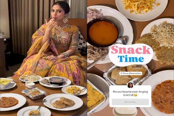 Bhumi Pednekar shares her delicious Navratri snack moments