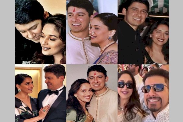 Madhuri Dixit’s husband pours his heart out on 25th anniversary