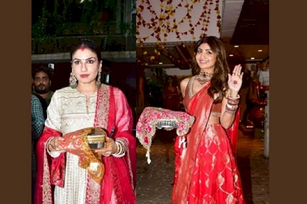 Bollywood wives celebrate Karva Chauth at Anil and Sunita Kapoor’s house