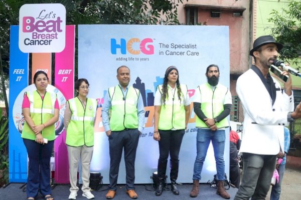 Celebrating Breast Cancer Awareness Month HCG Cancer Centre Bengaluru Hosts Pink Women’s Bikeathon 2024, Uniting Women Bikers in the Fight