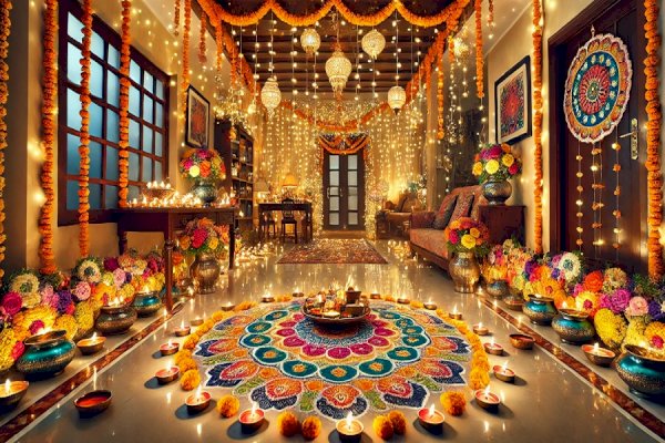 Here's a festive article on celebrating Diwali, featuring themes like decor, traditional attire, food, and the spirit of togetherness!