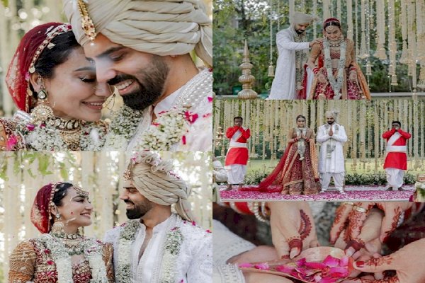 Surbhi Jyoti shares dreamy pictures from her wedding with Sumit Suri