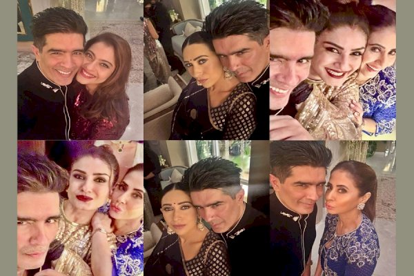 Manish Malhotra reflects on his bond with 90s heroines Kajol, Karisma and Raveena