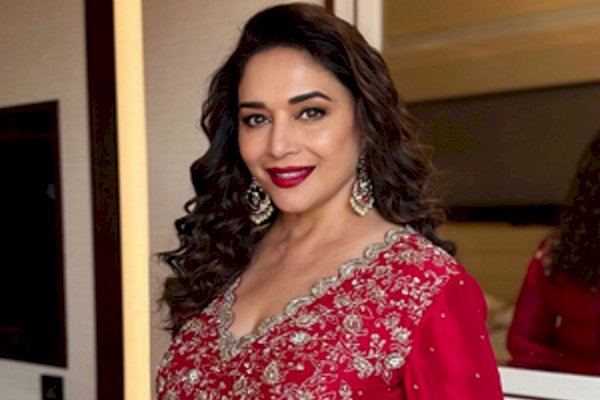 Madhuri Dixit says she is eternally in love with red colour