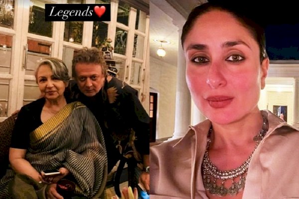 Kareena digs out unseen moment between Sharmila Tagore and Rohit Bal