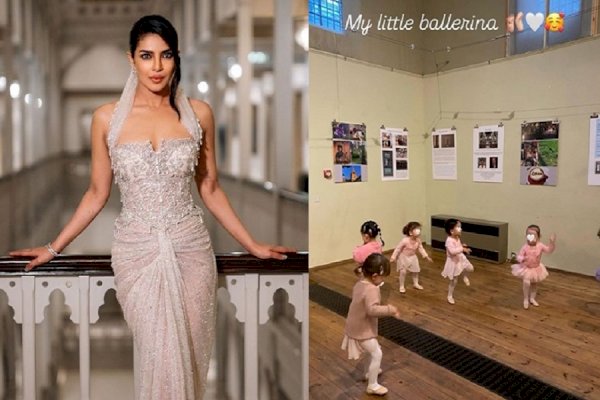 Priyanka Chopra shares a glimpse of her ‘little ballerina’