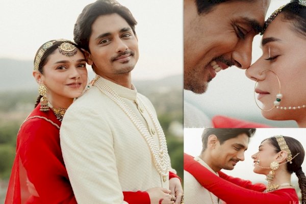 Aditi Rao-Siddharth celebrate love again with royal wedding in Rajasthan Fort