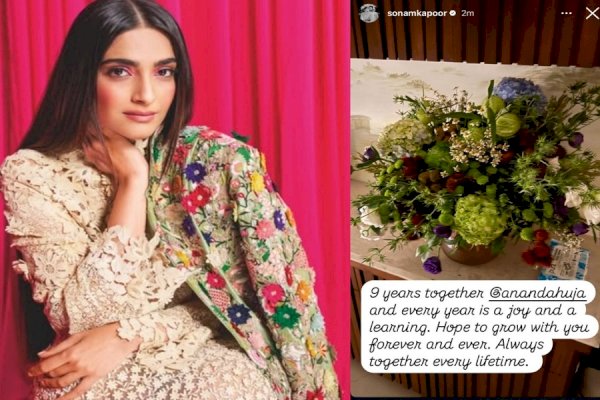 Sonam pens romantic post for husband Anand: Always together every lifetime