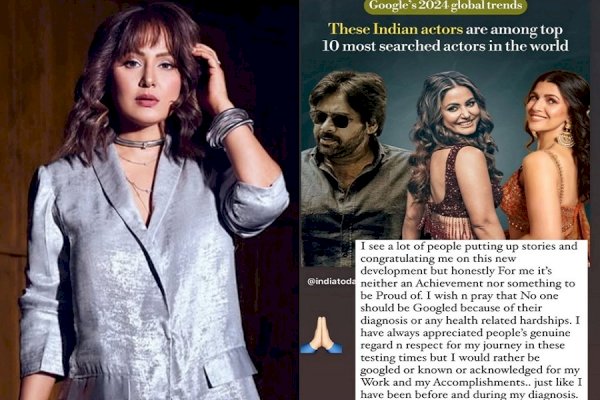 Hina Khan on top most searched actors: Neither an achievement nor something to be proud of