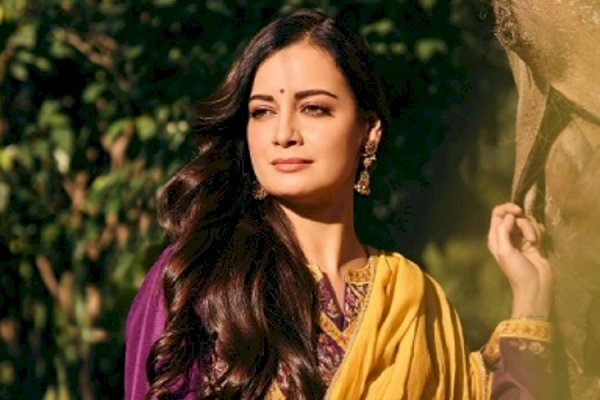 Dia Mirza’s in work mode as she soaks in Delhi sun