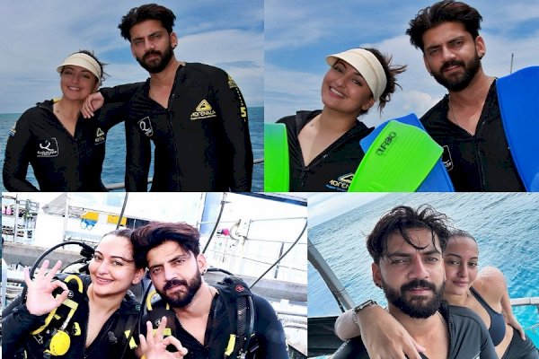 Sonakshi Sinha shares glimpse of ‘epic dive day’ at Great Barrier Reef