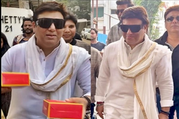 Govinda distributes sweets and meets fans on his 61st birthday