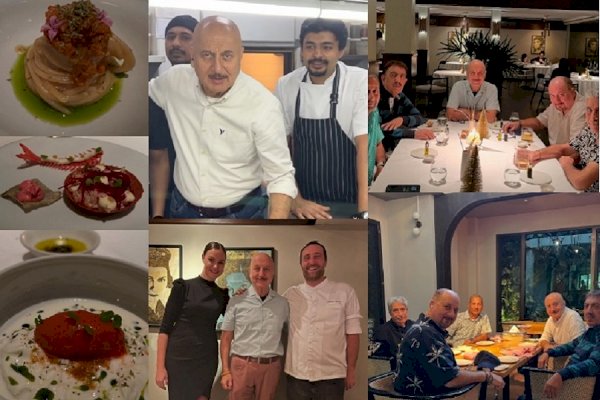 Anupam Kher enjoys fusion flavours on his Thailand trip