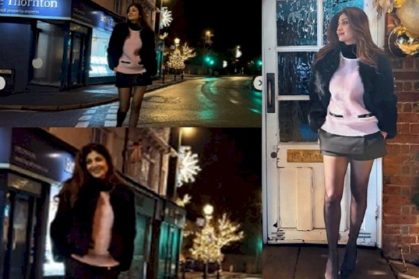 Here’s how Shilpa Shetty lights up London