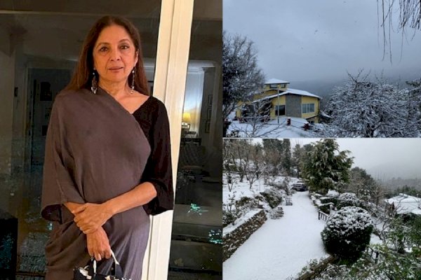 Neena Gupta shares a glimpse of her ‘white morning’