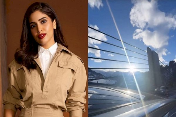 Bhumi Pednekar enroute Davos 2025 World Economic Forum in Switzerland