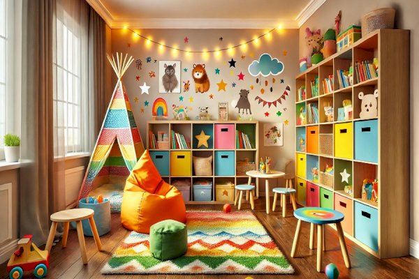 Kids' and Playroom Décor: Fun Meets Functionality