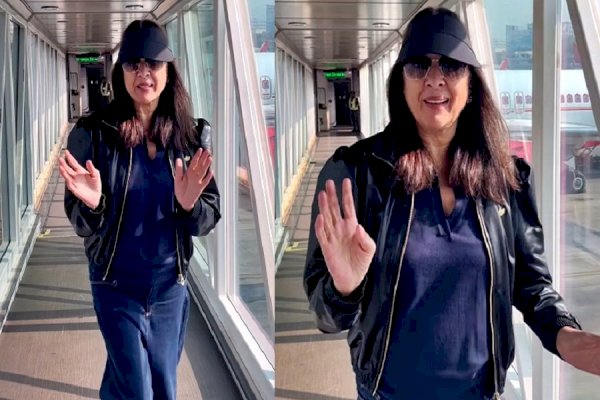 Neena Gupta kicks off her day with a dose of ‘morning masti’