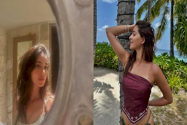 Ananya Panday shares moments from her ‘last day in paradise’