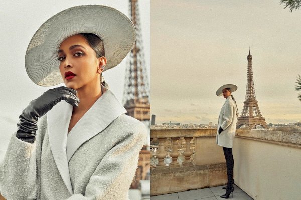 Deepika slays in Parisian white, hubby Ranveer says ‘have mercy on me’