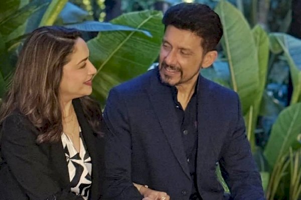 Dr Shriram Nene gazes lovingly into Madhuri Dixit’s eyes on her birthday