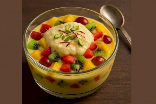 Rabdi Fruit Custard Recipe: A Rich & Refreshing Fusion Dessert