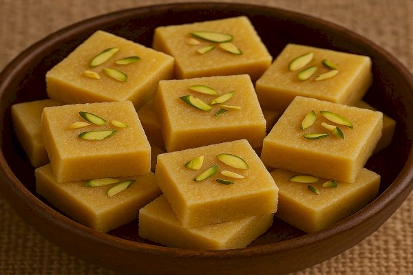 Delicious Badam Barfi Recipe – A Rich and Nutty Indian Sweet Treat