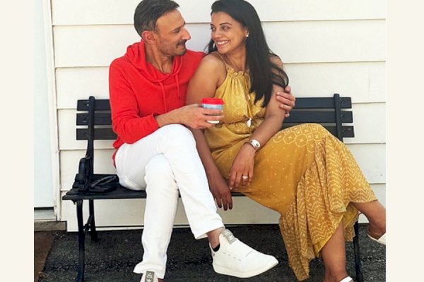 Rahul Dev and Mugdha Godse lost in each other’s eyes as they celebrate 12 years of togetherness