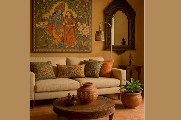 Decor Inspired by Indian Folklore and Traditional Art Forms
