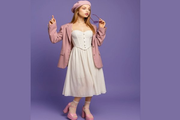 Lavender Elegance: Vintage Chic Style