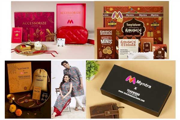 Curated Rakshabandhan hampers from Myntra blend emotion with elegance