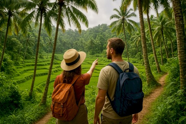 Tropical Exploration Among Rice Paddies: A Journey Through Nature and Culture