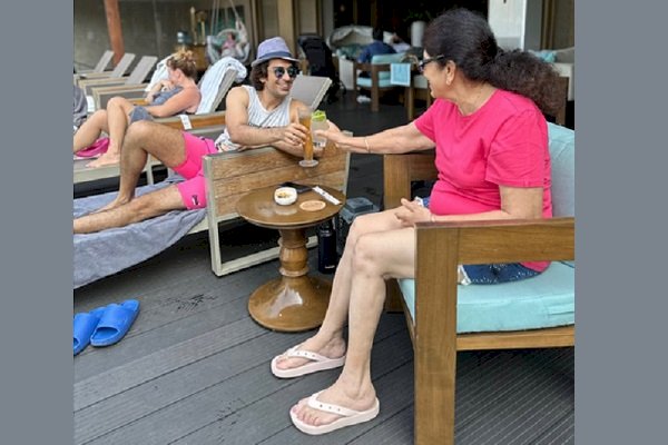 Mohit Sehgal takes some time off with mother in Goa months after father's demise