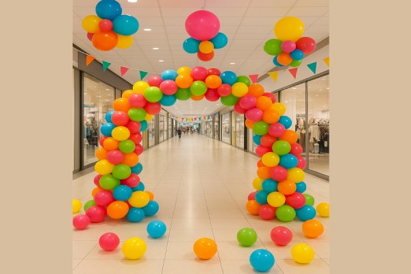 Balloon Decor Ideas That Bring a Mall to Life