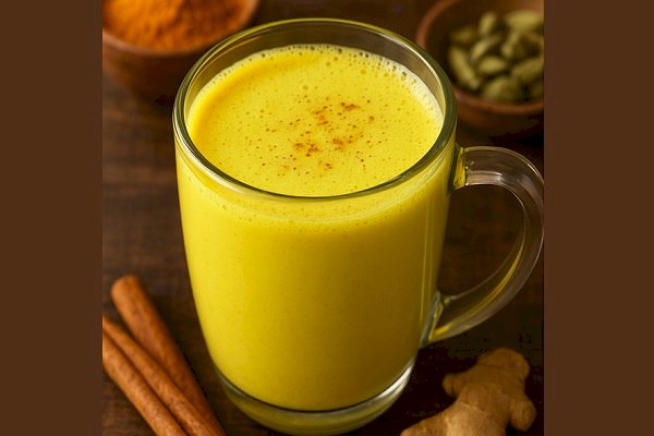 Golden Turmeric Milk (Haldi Doodh): A Healing Winter Elixir