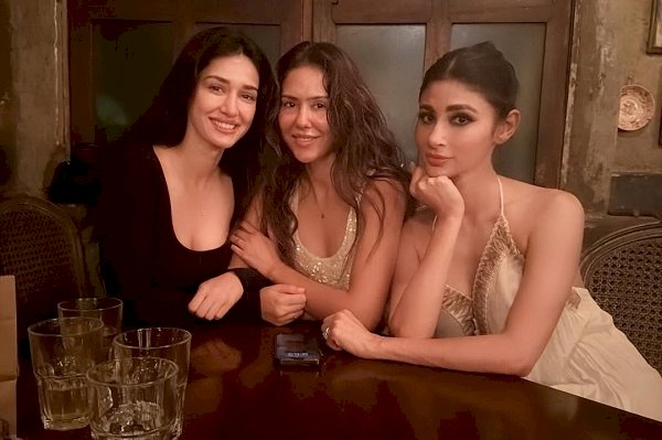 Mouni Roy enjoys date night with her girls Disha Patani & Sonam Bajwa