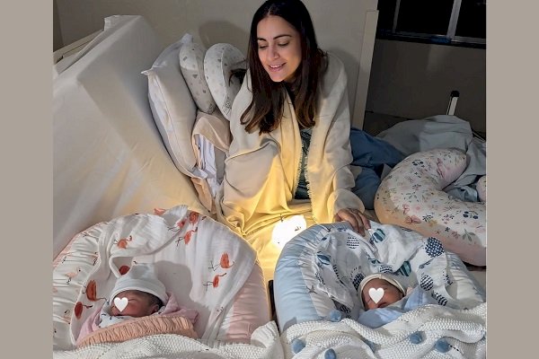 Shraddha Arya celebrates one year of being a 'mama' to the twins