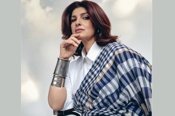Twinkle Khanna turns a saree into a power statement, says 'confuse everyone around you'
