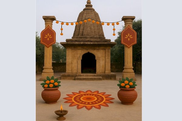 Sacred Serenity: The Art and Essence of Temple Décor